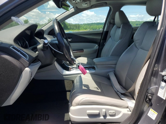 2017 Acura TLX V6 w/Advance Pkg with VIN 19UUB2F7XHA002129, listed as a Copart auction lot 54933184 with 111,963 mi miles and Salvage title. Bid and sale history available at DreamBid. Image 7.