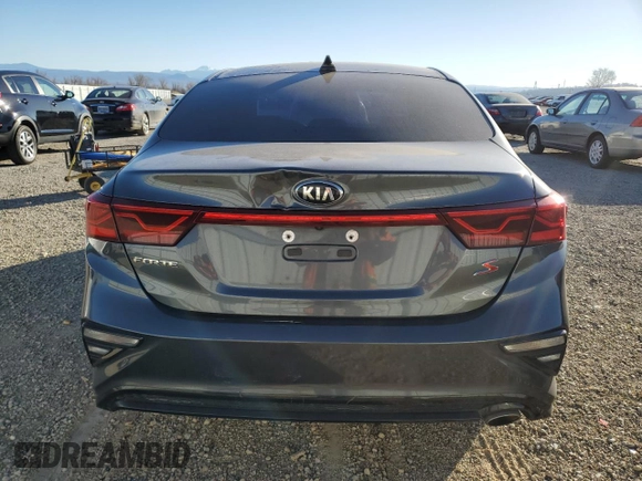 2019 Kia Forte S with VIN 3KPF34AD7KE018127, listed as a Copart auction lot 89408685 with 100,606 mi miles and Salvage Title. Bid and sale history available at carsss.com. Image 6.