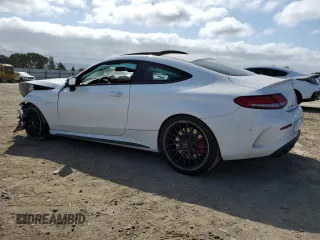 2017 Mercedes-Benz C 63 S AMG with VIN WDDWJ8HB0HF504347, listed as a Copart auction lot 56068935 with 31,010 mi miles and Salvage Title. Bid and sale history available at DreamBid. Image 2.