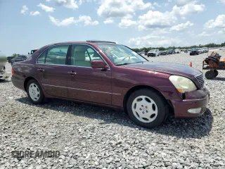 2001 Lexus LS 430 z VIN JTHBN30F410026620, wystawiony jako Copart lot #56330185 z przebiegiem 98 650 mil mil oraz Szkoda całkowita • Salvage title. Historia ofert i sprzedaży dostępna na DreamBid. Obrazek 4.