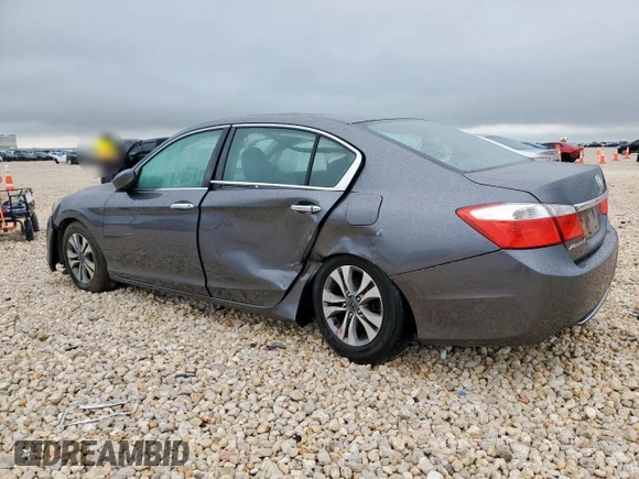 2013 Honda Accord LX z VIN 1HGCR2F33DA264525, wystawiony jako Copart lot #58628805 z przebiegiem 118 763 mil mil oraz Szkoda całkowita • Salvage title. Historia ofert i sprzedaży dostępna na DreamBid. Obrazek 2.