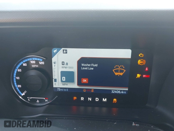 2022 Ford Bronco z VIN 1FMEE5DP3NLA80097, wystawiony jako IAAI lot #42461114 z przebiegiem 32 406 mil mil oraz . Historia ofert i sprzedaży dostępna na DreamBid. Obrazek 7.