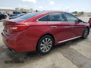 2015 Hyundai Sonata Sport with VIN 5NPE34AF4FH049589, listed as a Copart auction lot 54832855 with Not provided miles and Salvage title. Bid and sale history available at DreamBid. Image 3.