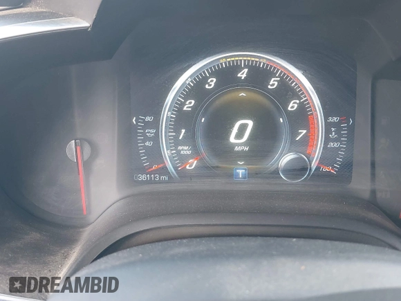 2014 Chevrolet Corvette 1LT with VIN 1G1YB2D72E5123317, listed as a IAAI auction lot 42403964 with 36,113 mi miles and . Bid and sale history available at DreamBid. Image 15.
