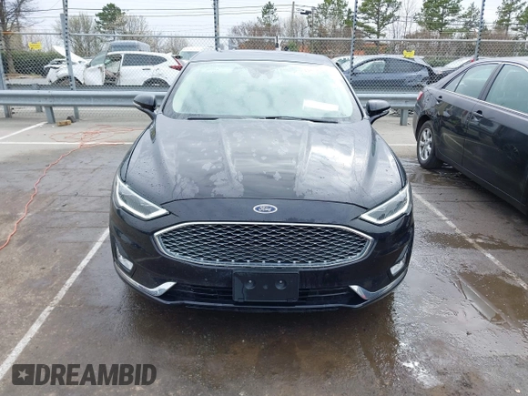 2019 Ford Fusion Titanium with VIN 3FA6P0K93KR243148, listed as a IAAI auction lot 41757469 with 78,859 mi miles. Bid and sale history available at carsss.com. Image 12.