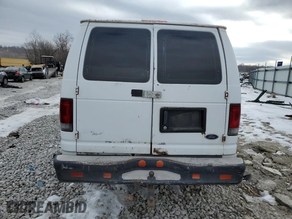 2003 Ford Econoline Cargo with VIN 1FTSS34F33HB68059, listed as a Copart auction lot 42152655 with 435,486 mi miles and Clean Title. Bid and sale history available at DreamBid. Image 6.