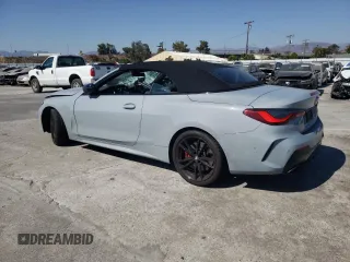 2023 BMW 4 Series M440i with VIN WBA53AT04PCL19583, listed as a Copart auction lot 69123974 with 29,341 mi miles and Salvage Title. Bid and sale history available at DreamBid. Image 2.