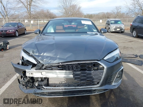 2023 Audi A5 Sportback S line Premium Plus with VIN WAUFACF5XPA055830, listed as a IAAI auction lot 41506151 with 10,562 mi miles. Bid and sale history available at carsss.com. Image 12.