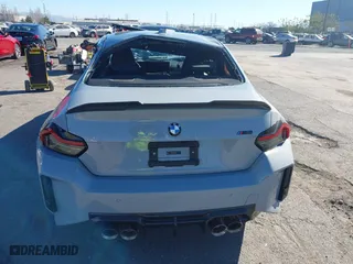 2023 BMW M2 with VIN 3MF13DM06P8D49660, listed as a IAAI auction lot 41279067 with 14,795 mi miles. Bid and sale history available at carsss.com. Image 16.