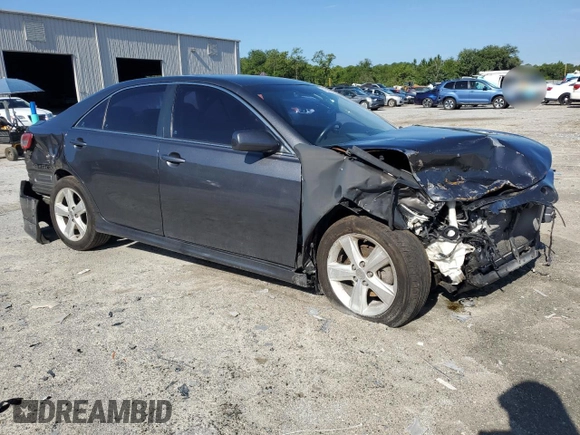 2011 Toyota Camry LE with VIN 4T1BF3EK7BU771131, listed as a Copart auction lot 61002205 with 215,482 mi miles and Salvage title. Bid and sale history available at DreamBid. Image 4.