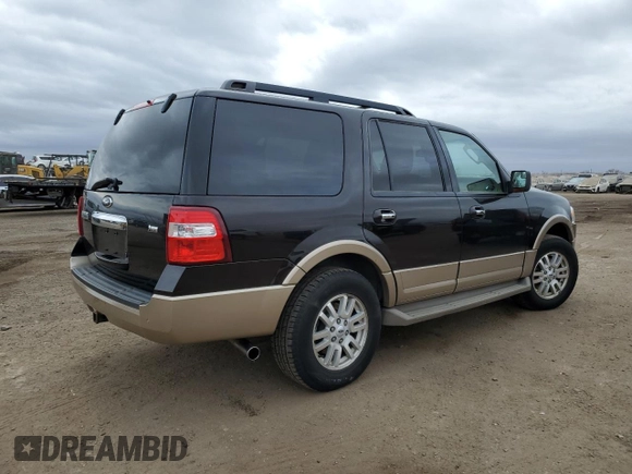 2014 Ford Expedition King Ranch with VIN 1FMJU1J55EEF20211, listed as a Copart auction lot 88930025 with 136,059 mi miles and Clean title. Bid and sale history available at DreamBid. Image 3.