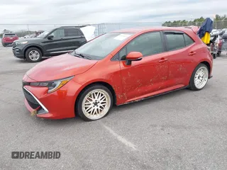 2020 Toyota Corolla Hatchback XSE with VIN JTNC4RBE1L3092006, listed as a IAAI auction lot 41605527 with 44,743 mi miles. Bid and sale history available at carsss.com. Image 17.