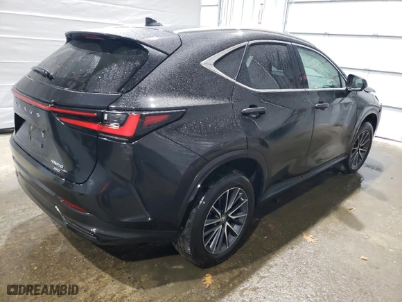 2022 Lexus NX with VIN 2T2GGCEZXNC004228, listed as a Copart auction lot 48962545 with 31,451 mi miles and Salvage Title. Bid and sale history available at carsss.com. Image 3.