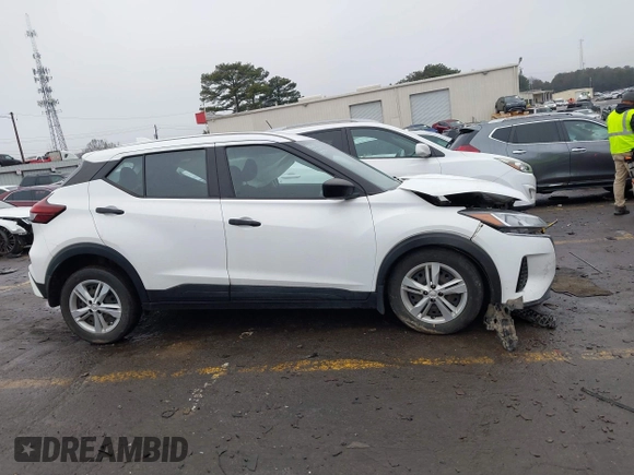 2022 Nissan Kicks S with VIN 3N1CP5BV3NL511472, listed as a IAAI auction lot 41434820 with Not Provided miles and . Bid and sale history available at DreamBid. Image 14.