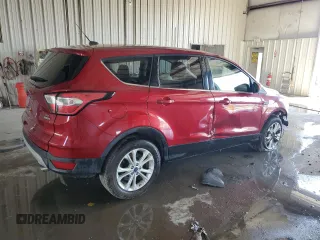 2017 Ford Escape SE with VIN 1FMCU9GD8HUD33366, listed as a Copart auction lot 54874415 with Not Provided miles and Salvage Title. Bid and sale history available at DreamBid. Image 3.