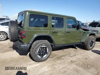 2022 Jeep Wrangler Unlimited Rubicon z VIN 1C4HJXFN9NW186122, wystawiony jako Copart lot #79685634 z przebiegiem 81 332 mil mil oraz Szkoda całkowita • Salvage title. Historia ofert i sprzedaży dostępna na DreamBid. Obrazek 3.