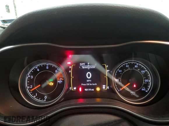 2019 Jeep Cherokee Latitude with VIN 1C4PJMCB8KD279516, listed as a Copart auction lot 53714075 with 90,119 mi miles and Clean title. Bid and sale history available at DreamBid. Image 9.