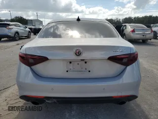 2022 Alfa Romeo Giulia Ti with VIN ZARFAMBN4N7664653, listed as a Copart auction lot 76199504 with 40,794 mi miles and Salvage Title. Bid and sale history available at carsss.com. Image 6.