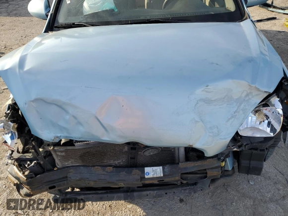 2009 Hyundai Accent Auto GLS with VIN KMHCN46C99U389245, listed as a Copart auction lot 49434645 with 0 mi miles and Salvage Title. Bid and sale history available at carsss.com. Image 12.