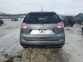 2016 Nissan Rogue SV with VIN KNMAT2MV3GP736395, listed as a Copart auction lot 87594365 with 119,101 mi miles and Clean Title. Bid and sale history available at carsss.com. Image 6.