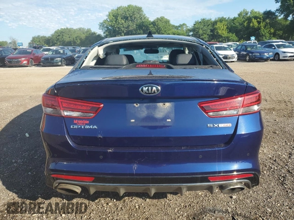 2018 Kia Optima SX with VIN 5XXGW4L23JG210058, listed as a Copart auction lot 63927555 with 70,101 mi miles and Clean title. Bid and sale history available at DreamBid. Image 6.