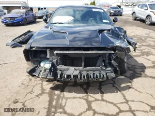 2021 Dodge Challenger SXT with VIN 2C3CDZAG6MH542453, listed as a Copart auction lot 52225485 with 52,452 mi miles and Salvage Title. Bid and sale history available at carsss.com. Image 5.