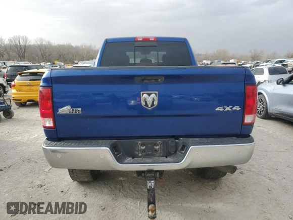 2017 Ram 2500 Big Horn with VIN 3C6UR5DJ4HG578477, listed as a Copart auction lot 48974445 with 100,466 mi miles and Salvage Title. Bid and sale history available at carsss.com. Image 6.