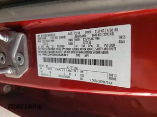 2019 Ford Escape SEL with VIN 1FMCU9HD6KUA68341, listed as a Copart auction lot 50228695 with 132,695 mi miles and Salvage Title. Bid and sale history available at DreamBid. Image 14.