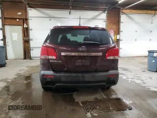 2013 Kia Sorento LX with VIN 5XYKT3A64DG370601, listed as a Copart auction lot 51868985 with 134,869 mi miles and Clean Title. Bid and sale history available at carsss.com. Image 6.