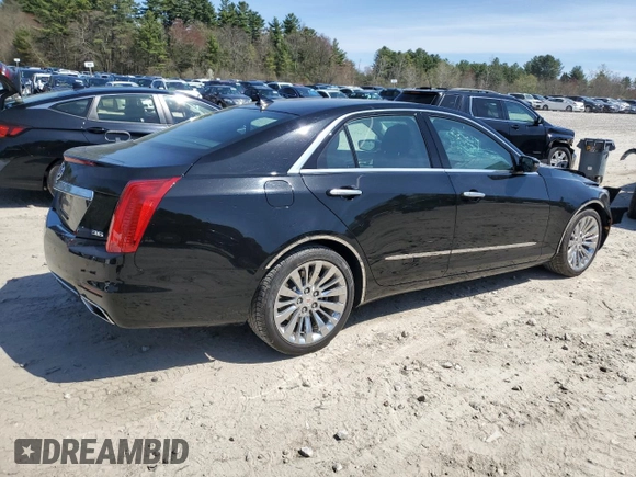 2014 Cadillac CTS Luxury AWD with VIN 1G6AX5S30E0130276, listed as a Copart auction lot 53934825 with 12,850 mi miles and Clean Title. Bid and sale history available at DreamBid. Image 3.