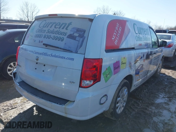 2014 Ram Cargo Van Tradesman with VIN 2C4JRGAGXER372764, listed as a IAAI auction lot 41753733 with 160,689 mi miles. Bid and sale history available at carsss.com. Image 4.