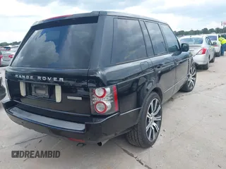 2011 Land Rover Range Rover SC with VIN SALMF1E41BA330009, listed as a IAAI auction lot 42603546 with 125,493 mi miles and . Bid and sale history available at DreamBid. Image 4.