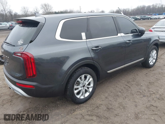 2022 Kia Telluride LX with VIN 5XYP2DHC9NG236937, listed as a IAAI auction lot 41475675 with 87,086 mi miles and . Bid and sale history available at DreamBid. Image 4.