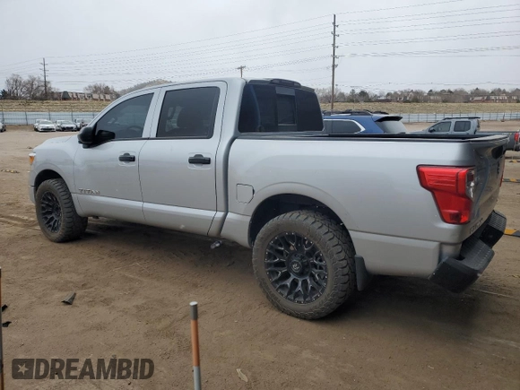 2020 Nissan Titan S with VIN 1N6AA1EC5LN510116, listed as a Copart auction lot 49170515 with 55,362 mi miles and Salvage title. Bid and sale history available at DreamBid. Image 2.