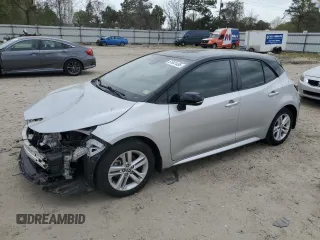 2022 Toyota Corolla Hatchback SE with VIN JTNB4MBEXN3165312, listed as a Copart auction lot 51041435 with 25,211 mi miles and Salvage Title. Bid and sale history available at carsss.com. Image 1.