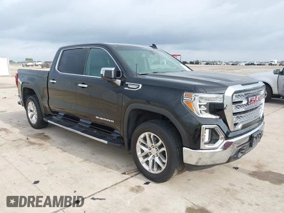 2020 GMC Sierra 1500 SLT with VIN 3GTP8DED3LG287957, listed as a IAAI auction lot 42121912 with Not provided miles and . Bid and sale history available at DreamBid. Image 1.