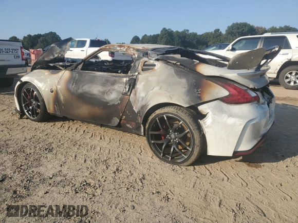 2017 Nissan 370Z Touring with VIN JN1AZ4EH6HM953643, listed as a Copart auction lot 75202164 with 0 mi miles and Salvage Title. Bid and sale history available at carsss.com. Image 2.
