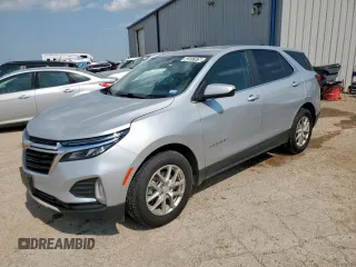 2022 Chevrolet Equinox LT with VIN 2GNAXJEV0N6139710, listed as a Copart auction lot 62537975 with 167,835 mi miles and Clean title. Bid and sale history available at DreamBid. Image 1.