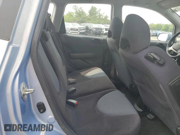 2008 Honda Fit with VIN JHMGD38478S062828, listed as a Copart auction lot 61035585 with 169,271 mi miles and Salvage title. Bid and sale history available at DreamBid. Image 10.