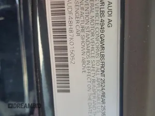 2007 Audi A4 2.0T z VIN WAUDF48H87K015052, wystawiony jako Copart lot #60296355 z przebiegiem 135 961 mil mil oraz Szkoda całkowita • Salvage title. Historia ofert i sprzedaży dostępna na DreamBid. Obrazek 12.