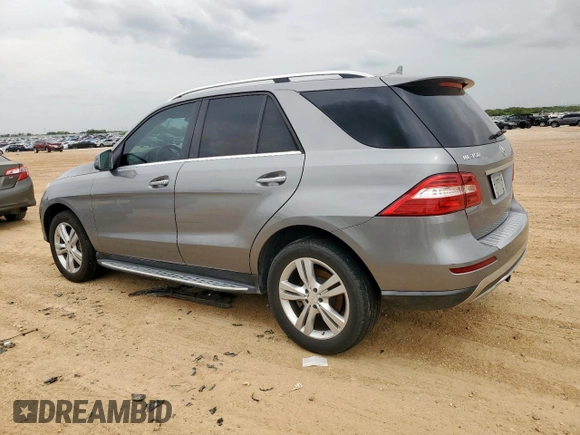 2014 Mercedes-Benz M 350 with VIN 4JGDA5JB9EA327618, listed as a Copart auction lot 63082525 with 162,307 mi miles and Salvage title. Bid and sale history available at DreamBid. Image 2.
