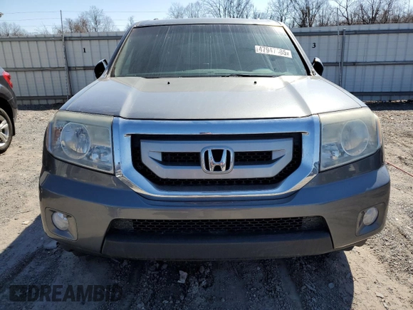 2011 Honda Pilot EX with VIN 5FNYF4H49BB081407, listed as a Copart auction lot 47947585 with 189,117 mi miles and Salvage Title. Bid and sale history available at DreamBid. Image 5.