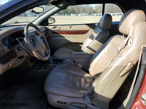 2002 Chrysler Sebring LXi with VIN 1C3EL55R52N211724, listed as a Copart auction lot 42545065 with 161,321 mi miles and Clean Title. Bid and sale history available at carsss.com. Image 7.