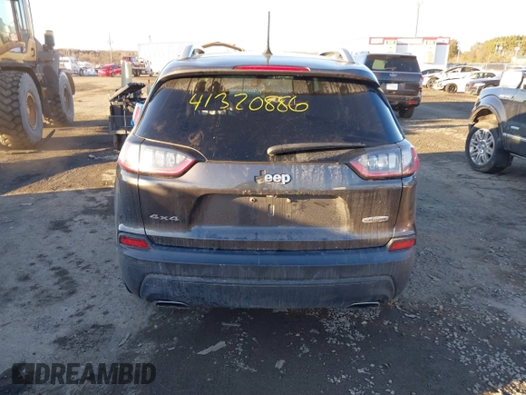 2019 Jeep Cherokee Altitude with VIN 1C4PJMLN0KD213357, listed as a IAAI auction lot 41320886 with 136,506 mi miles. Bid and sale history available at carsss.com. Image 16.