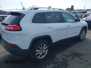 2018 Jeep Cherokee Limited z VIN 1C4PJLDB4JD568321, wystawiony jako IAAI lot #41429685 z przebiegiem 77 158 mil mil oraz . Historia ofert i sprzedaży dostępna na DreamBid. Obrazek 4.