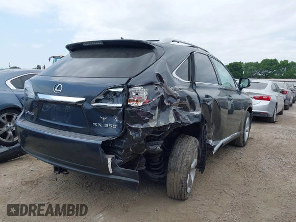 2010 Lexus RX 350 with VIN JTJBK1BA5A2006250, listed as a IAAI auction lot 42027455 with 136,556 mi miles. Bid and sale history available at carsss.com. Image 4.