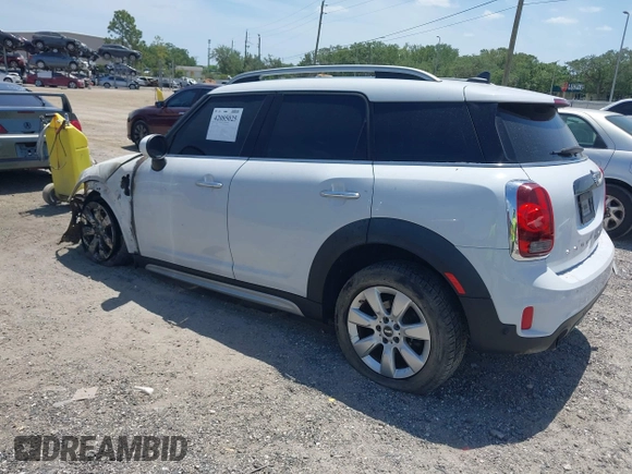 2019 MINI Countryman Cooper with VIN WMZYS7C50K3F46041, listed as a IAAI auction lot 42085025 with Not provided miles and . Bid and sale history available at DreamBid. Image 3.