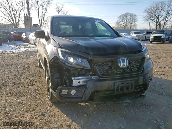 2021 Honda Passport Sport with VIN 5FNYF8H25MB043181, listed as a Copart auction lot 44499625 with 36,911 mi miles and Salvage Title. Bid and sale history available at carsss.com. Image 11.
