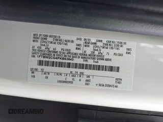2023 Ford Transit с VIN 1FTBW2CG4PKB63843, выставлен на аукционе IAAI как лот 42315995 с пробегом 531 миль миль и . История ставок и продаж доступна на DreamBid. Изображение 9.