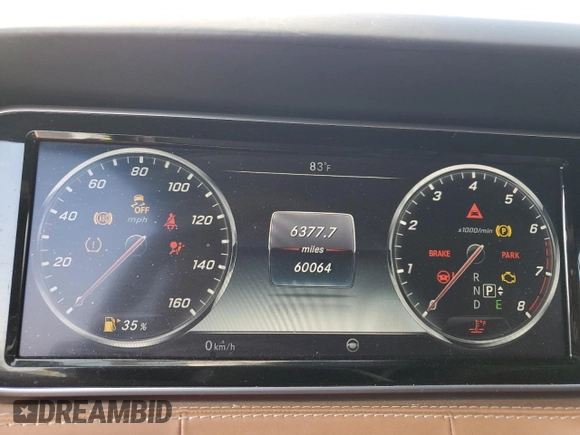 2016 Mercedes-Benz S 550 z VIN WDDXJ8FB7GA011400, wystawiony jako Copart lot #54387635 z przebiegiem 60 064 mil mil oraz Szkoda całkowita • Salvage title. Historia ofert i sprzedaży dostępna na DreamBid. Obrazek 9.